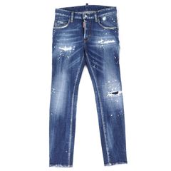 DSQUARED2 ディースクエアード デニム ダメージ加工 ロゴ W50 - メルカリ