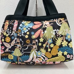 美品✨LeSportsac ハワイ限定 フラガール ショルダーバッグ ボストン