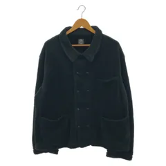 【中古】PORTER CLASSIC 20FW FLEECE FRENCH JACKET ブラック サイズL ポータークラシック[24]のサムネイル