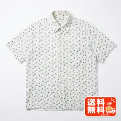 mila schön ミラショーン 花柄シャツ 半袖 ホワイト 48サイズ DIESEL風のサムネイル