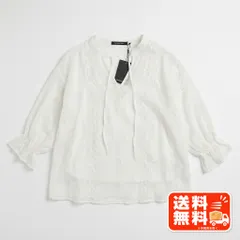 Holiday Holic ホリデーホリック 刺繍ブラウス ホワイト L ZARA風のサムネイル