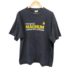 ★90’〜00’ US古着 企業物★ ヘインズ Hanes BEEFY-T TROJANプリントTのサムネイル