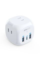 【在庫処分】iPhone iPad USB-Aポート) Galaxy USB-Cポート AC差込口 Android 電源タップ (6-in-1)(USBタップ スマートフォン PowerExtend Anker