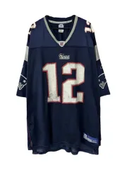 2XL REEBOK ニューイングランド・ペイトリオッツ NFL フットボールジャージのサムネイル
