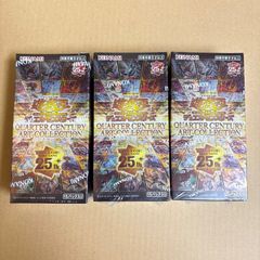 遊戯王 クォーターセンチュリーアートコレクション 新品未開封 3BOX