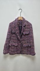 ANNA SUI Mini ラメツイード ジャケット 120 - メルカリ