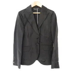 良品 ETRO エトロ 2B リネン テーラードジャケット 40 ブラック レディース 古着 中古 USEDのサムネイル