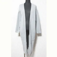 美品 MUSE Deuxieme Classe ミューズ ドゥーズィエムクラス COOLFITロングカーディガン グレー レディース 古着 中古 USEDのサムネイル