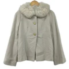 Sybilla(シビラ) コート サイズL レディース美品  - ベージュ 長袖/フォックス/秋/冬のサムネイル