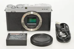 1102★良品・ショット数935回★FUJIFILM ミラーレスデジタルカメラ X-E4 ボディ シルバーのサムネイル