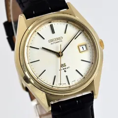 GRAND SEIKO hi-beat CAP GOLD automatic 25石 ref.5645-7010 セイコー 1971年 グランドセイコー デイト 自動巻 保あり $D65246のサムネイル