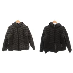 マイケルコース MICHAEL KORS リバーシブル MKロゴ パッカブル ジャケット 中綿 ブルゾン ナイロン 総柄 黒 ブラック /FFのサムネイル