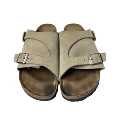 極美品□ビルケンシュトック【24.5】チューリッヒ トープ サンダル