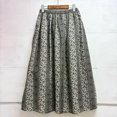 ベイズリー パータン 森ガール ロング スカート F JPNのサムネイル