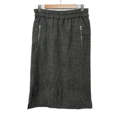 DRIES VAN NOTEN(ドリスヴァンノッテン) ロングスカート サイズ34 S レディース美品  - 黒×白 ウエストゴムのサムネイル