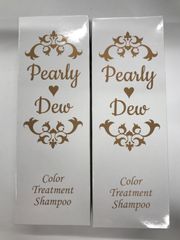 Pearly Dew カラーシャンプー つやつやブラウン 2本セット - メルカリ