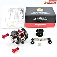 ★☆【アブガルシア】 アンバサダー 4600CA ファクトリーチューンブラック FN.00122SE マグシールド化 80mmカスタムハンドル★☆m45530のサムネイル