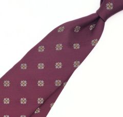 美品꧂ タイユアタイ ネクタイ セッテピエゲ 花柄 ボタニカル シルク