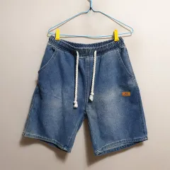 カジュアル デニムハーフパンツ/32
