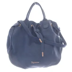 レペット Repetto ハンドバッグ ショルダーバッグ 2way レザー 青 ブルーのサムネイル
