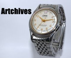 オリス ORIS 7158-44 自動巻き腕時計 ブラック - メルカリ