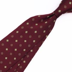 美品꧂ タイユアタイ ネクタイ セッテピエゲ 花柄 ボタニカル シルク