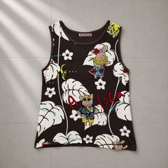 OLLEBOREBLA アルベロベロ 半袖 Tシャツ チュニック 水色 赤ずきん