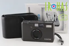Contax T3D Titan Black Double Teeth 35mm Point & Shoot Film Camera #64794D5のサムネイル