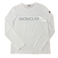 極美品〕モンクレール メッシュロゴ S 長袖Tシャツ 国内正規品 5S595