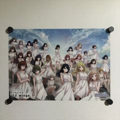 X3447 ◆ 아이돌 마스터 샤이니 컬러즈 5th LIVE If l Wings B4 사이즈 클리어 포스터