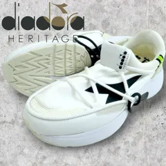 DIADORA HERITAGE ディアドラ ヘリテージ 日本未発売 TXS SCAFO レザー切替 ダッド スニーカー シューズ 175156 定3.9万 ホワイト▲051▼30106k03のサムネイル