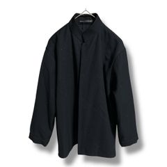 YAMMA会津木綿 スタンドカラー半袖シャツ袖付き 生成り - メルカリ