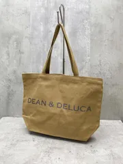 美品 DEAN&DELUCA ディーン＆デルーカ チャリティー トート バッグ キャンバス生地 /ブラウン ■■ レディース