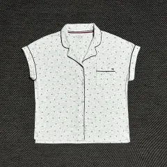 L Tommy Hilfiger トミーヒルフィガー ウィメンズ パジャマ ルームウェア トップスのサムネイル