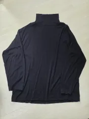 KAPTAIN SUNSHINE (キャプテンサンシャイン) ウール100% テンジク ハイネック L/S Tシャツ ネイビー 38のサムネイル