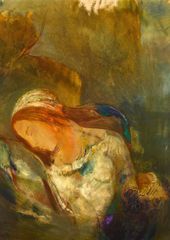 大型絵画❣️評価12万円／号◇故・福地敬治(福地敬二)◇油彩F15号