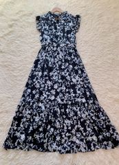 新品タグ付き♡TOCCA ラベンダーサマープリントプリーツドレス