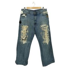 WTAPS ダブルタップス 11SS ダメージ加工 デニムパンツ M - メルカリ