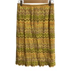MISSONI ミッソーニ パイルロングガウンコート シェブロン柄 - メルカリ