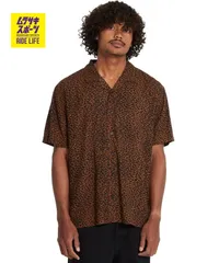 【ムラスポ公式】新品 VOLCOM ボルコム 半袖 シャツ メンズ UTOPIAS PRINT SS 半袖シャツ V_A0412612のサムネイル