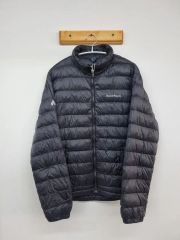mont-bell モンベル 軽量 キルティング ダウンジャケット ブラック L