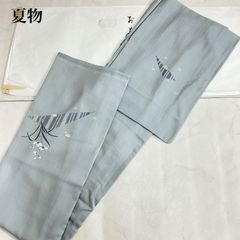 m*i様 沢瀉草 絽の名古屋帯 美品 - メルカリ