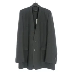 アンドゥムルメステール ANN DEMEULEMEESTER 22AW ALAIN スタンダード カラーレスジャケット ブレザー 長袖 50 グレー 2202-M-JA03-FA207-070 国内正規のサムネイル