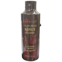 ヘアボーテ カラークリーム シャンプー KOSUI ダークブラウン - メルカリ