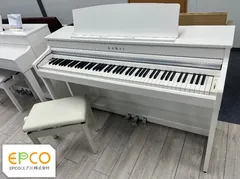 ★85895【電子ピアノ】KAWAI　SCA401W　24年製のサムネイル