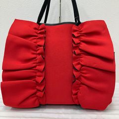 美品】ELEMOOD エレムード BLOSSOM 3Dフラワーハンドバッグ 赤 - メルカリ