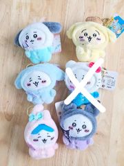 レア 未使用 ちいかわ ハチワレ うさぎ サンリオ コラボ マスコット