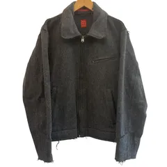 インディアン モトサイクル Indian Motocycle カットオフ ウールジャケット M17222 ジャケット グレー 38サイズ 201MT-6114のサムネイル