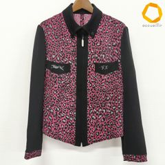 超希少】伊太利屋 総ストーン ジップ ジャケット ストレッチ ビジュー 
