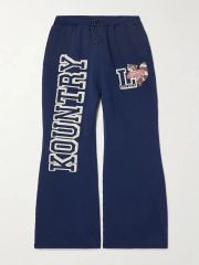 kapital スムースジャージー バギー トラックパンツ ネイビー size3